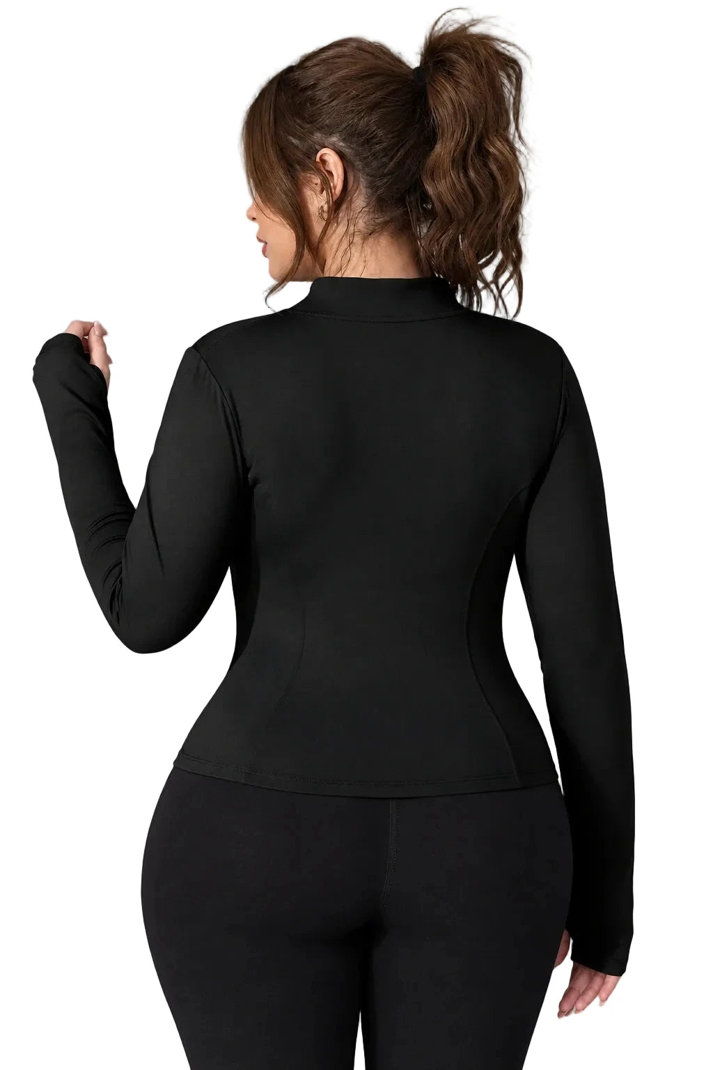 Women's 3-Piece Activewear Set: Wireless Sports Bra, Flare Leggings & Zip-Up Jacket