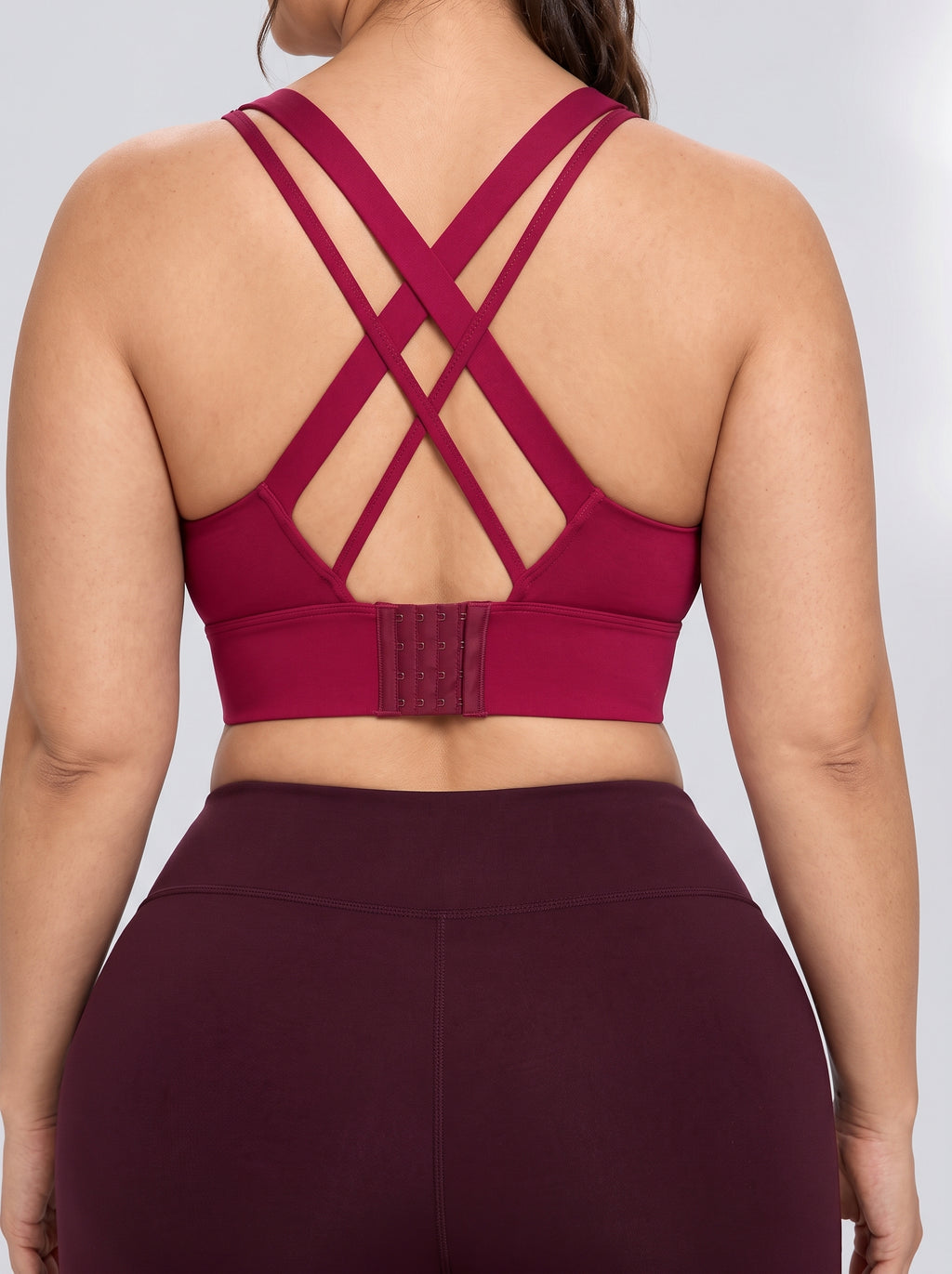 Women's Midsize Wireless Sports Bra & Flare Leggings Set