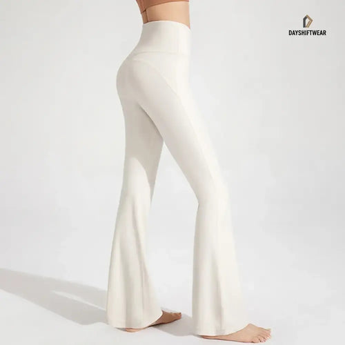 High-Waist Bell Bottom Yoga Pants - Women's Activewear