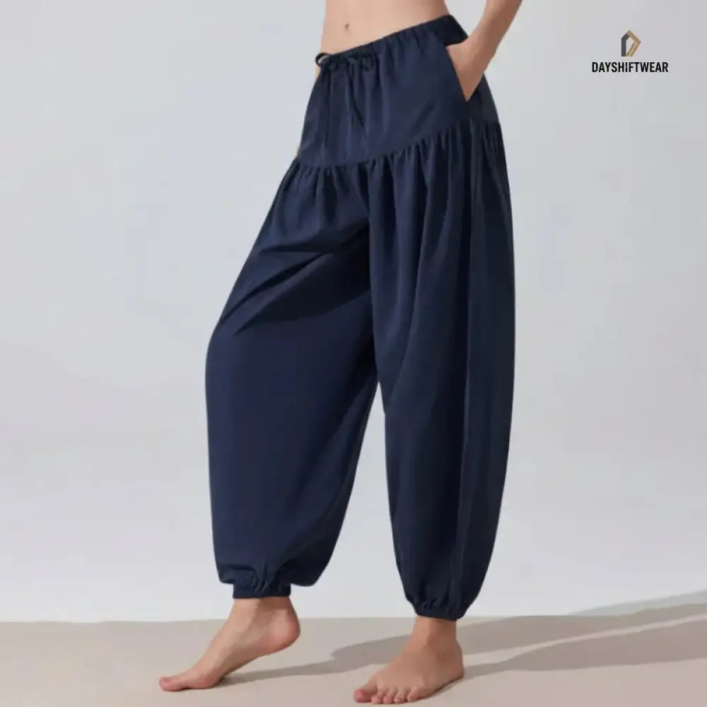High-Waist Lantern Yoga Pants - Women's Activewear
