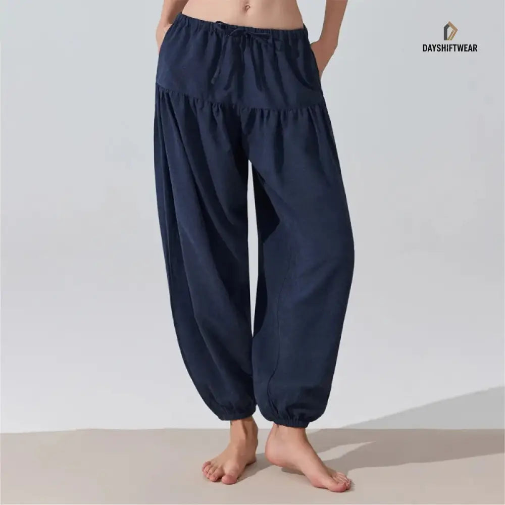 High-Waist Lantern Yoga Pants - Women's Activewear