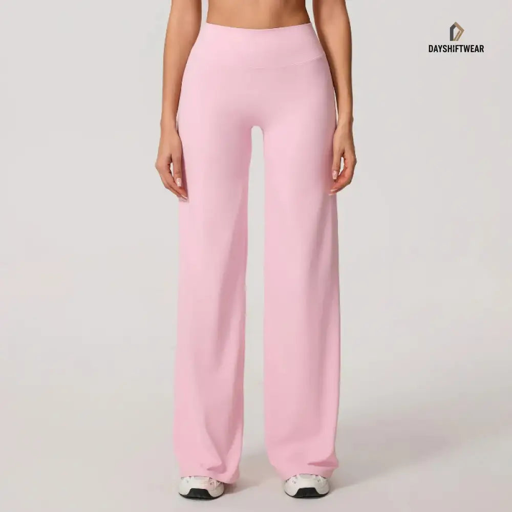 High-Waist Wide-Leg Yoga Joggers - Women's Activewear