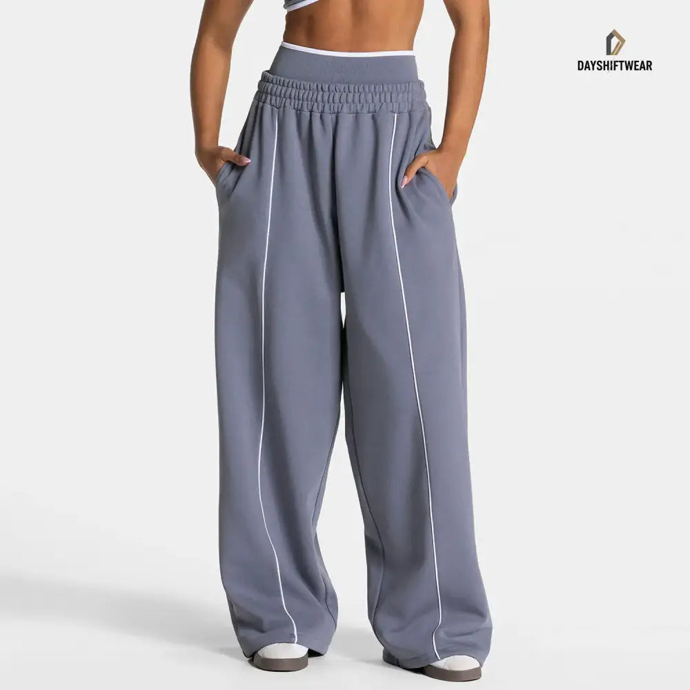 High-Waist Wide-Leg Yoga Pants - Women's Activewear