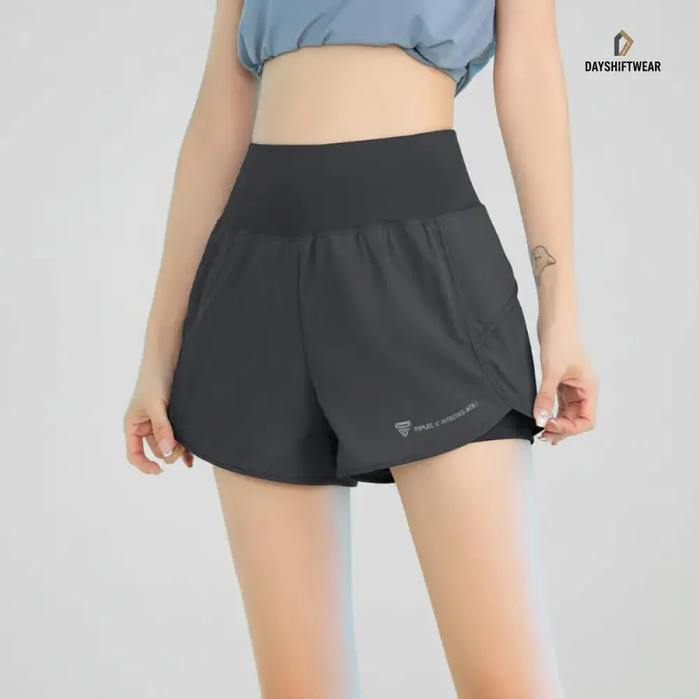 Women's 2-in-1 Workout Shorts with Pockets