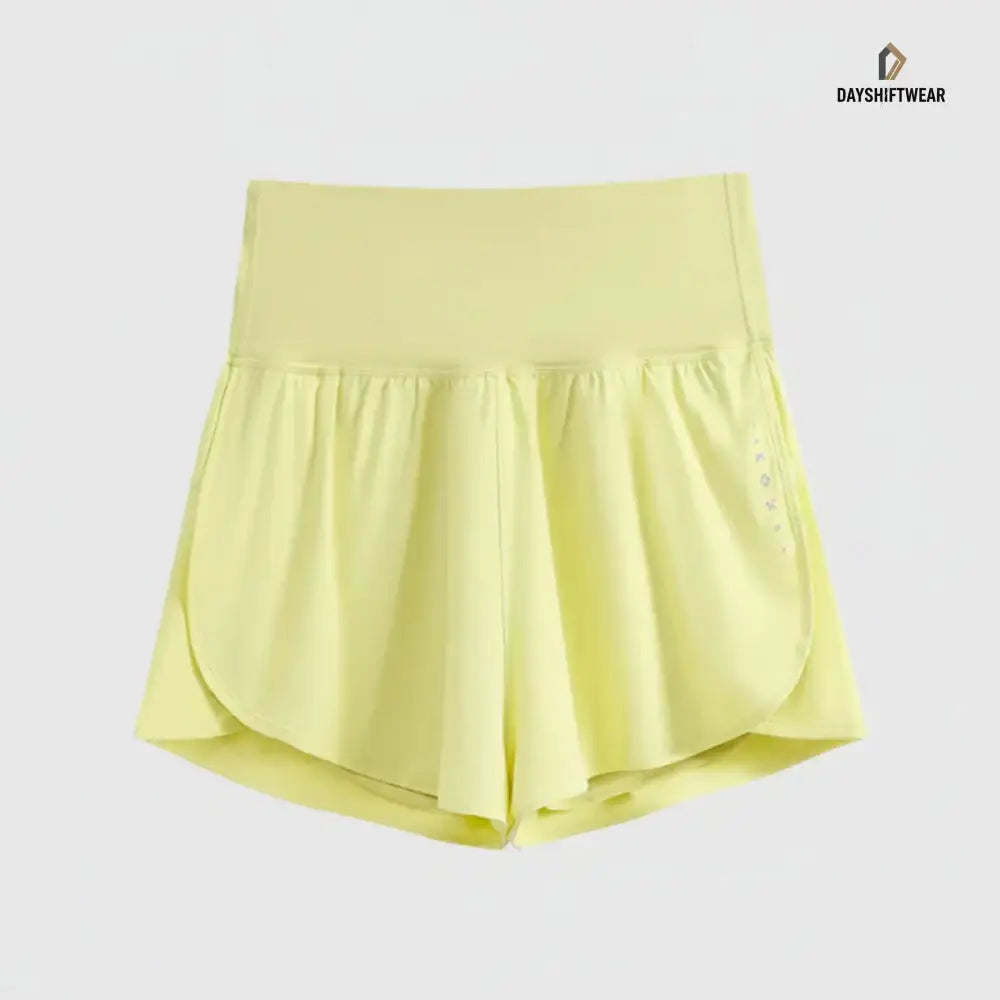 Women's High-Waist Cycling & Yoga Shorts with Inner Lining