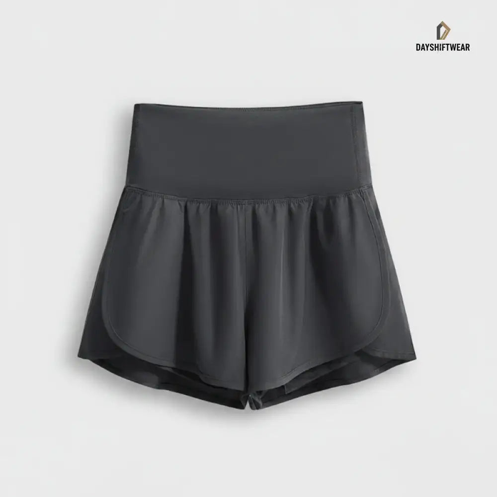 Women's High-Waist Cycling & Yoga Shorts with Inner Lining