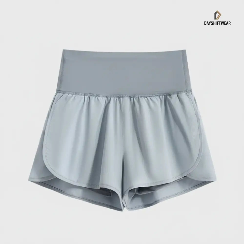 Women's High-Waist Cycling & Yoga Shorts with Inner Lining