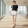 Women's High-Waist Yoga Shorts
