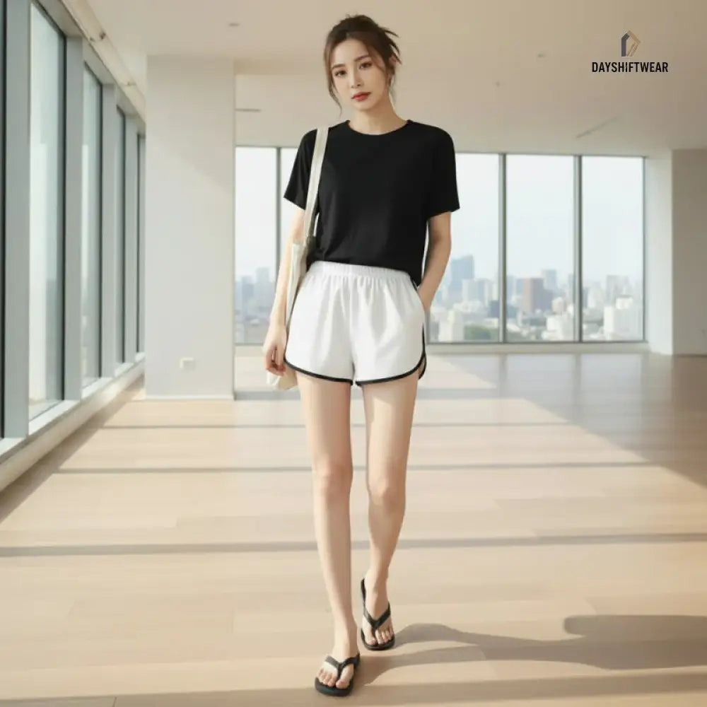 Women's High-Waist Yoga Shorts
