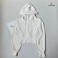 Women's Quick-Dry Hooded Fitness Jacket